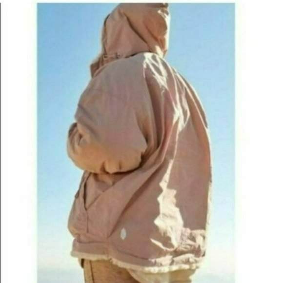 Free People Heavy Lined Coat -M - Picture 2 of 5